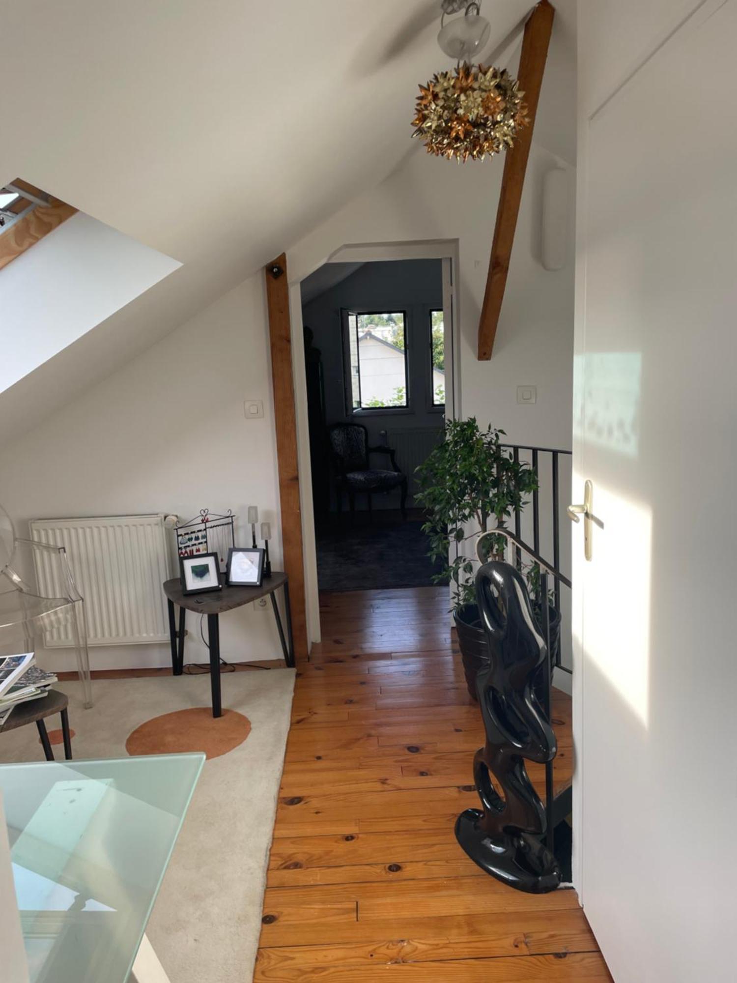 Chambre Hotes Nichee Sous Les Toits Rennes Luaran gambar